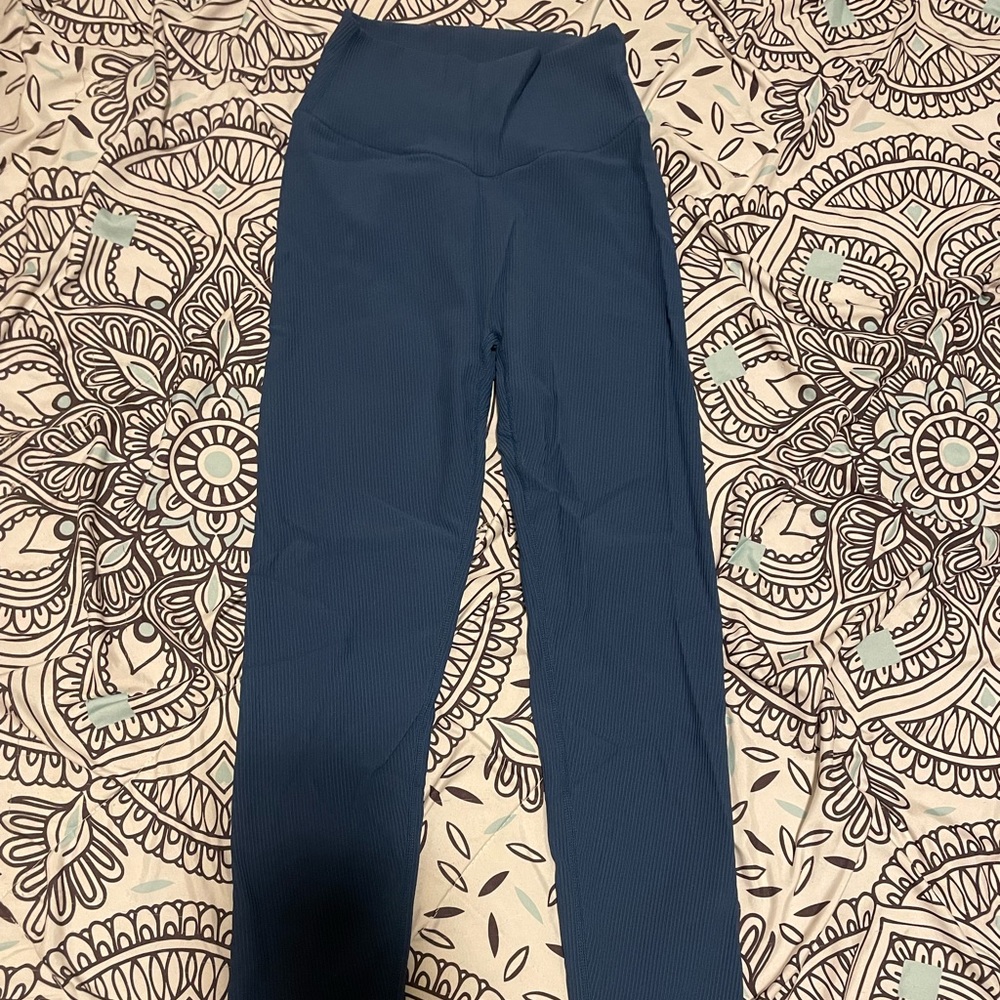 Buffbunny material girl ribbed leggings